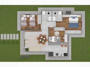 Planta padr�o sem garagem coberta