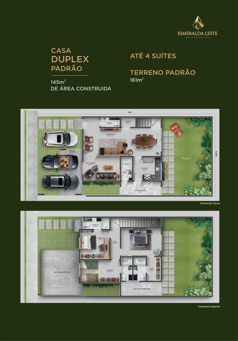 Planta casa padr�o